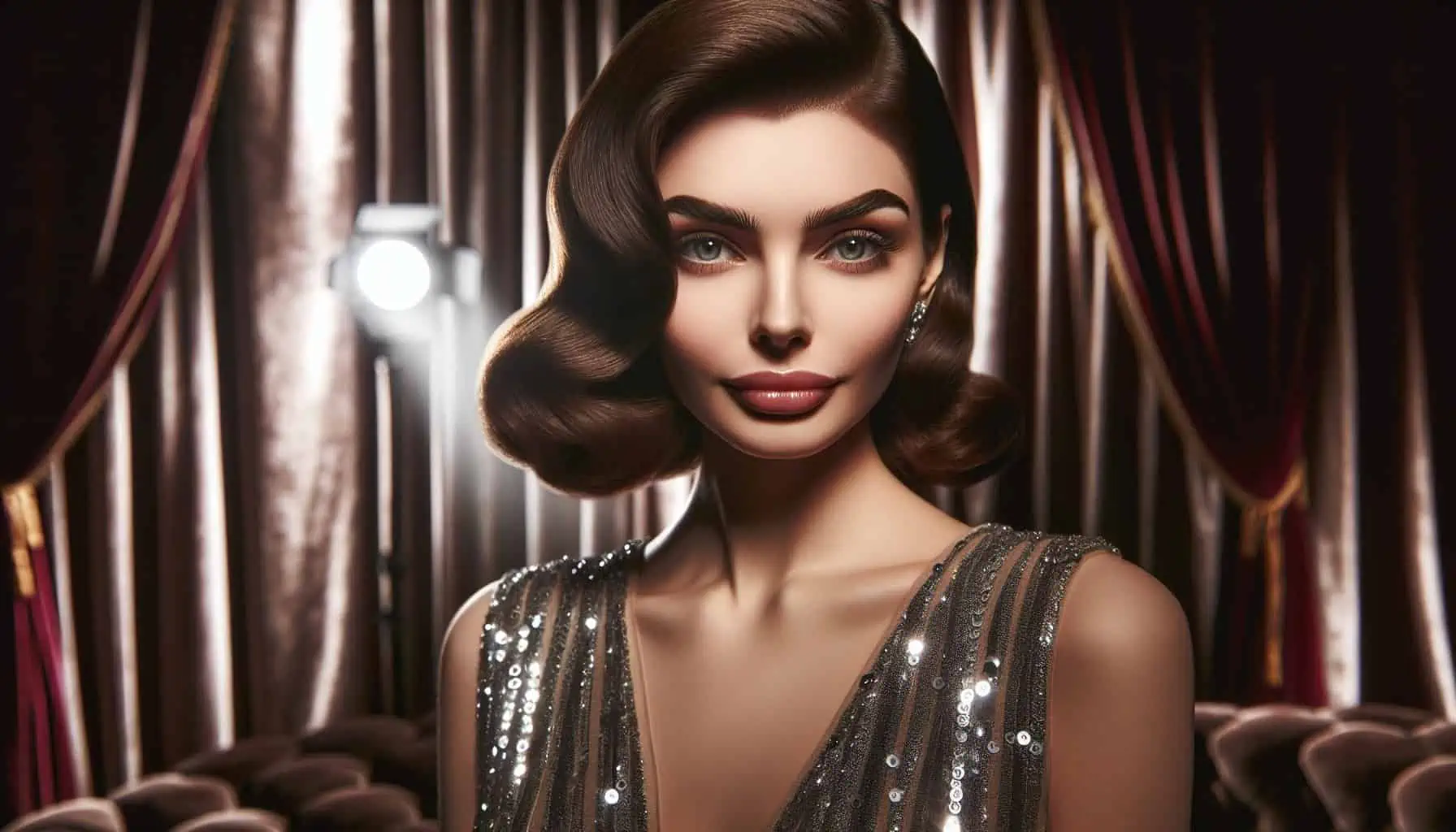 A Beauty Elegance Timeless Old Hollywood of Trend Eyebrows: